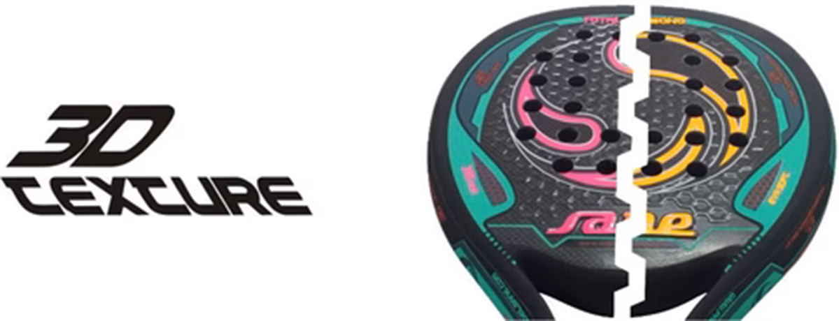 racchette padel texture 3d